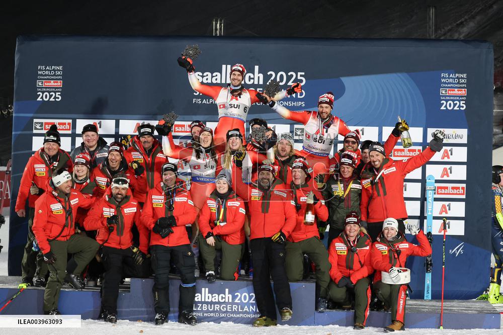 SPORT INVERNALI - Sci Alpino - FIS Alpine World Ski Championships - Women's Team Parallel & Opening Ceremony