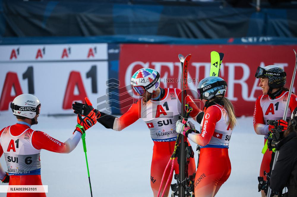 SPORT INVERNALI - Sci Alpino - FIS Alpine World Ski Championships - Women's Team Parallel & Opening Ceremony