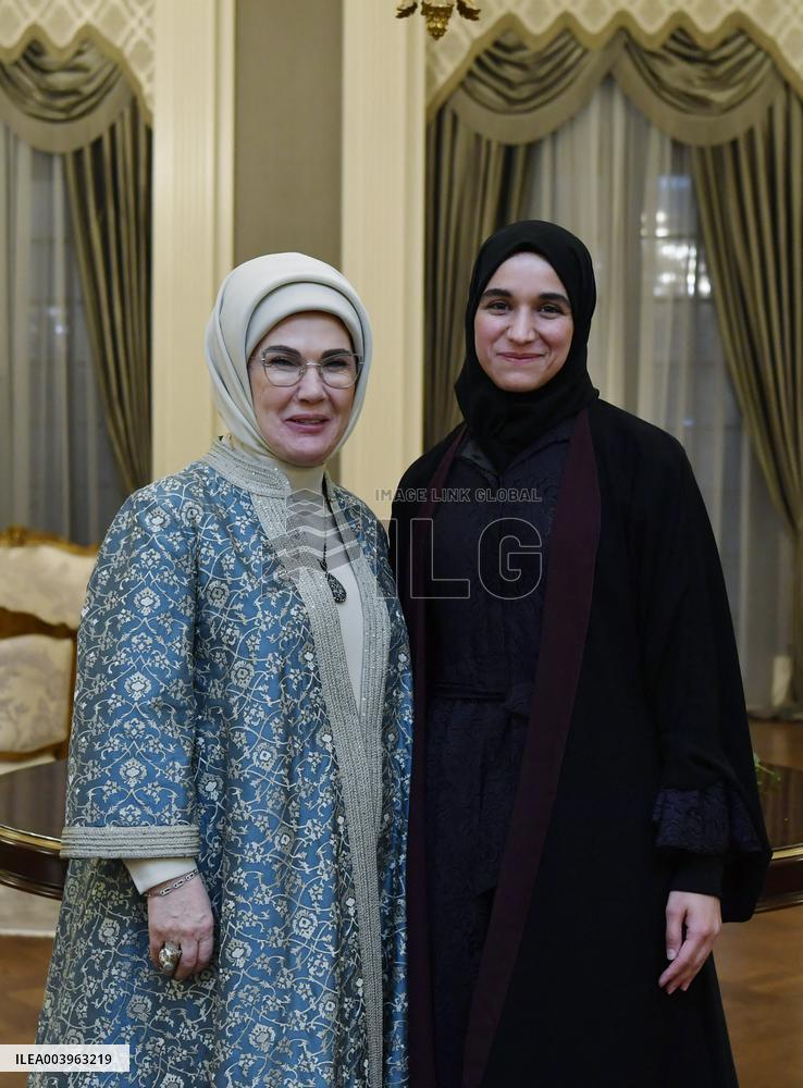Ahmed Al-Sharaa's Wife Meets Turkish First Lady Emine Erdogan - Ankara
