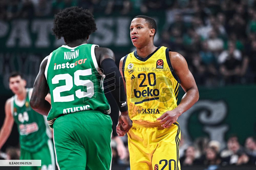 BASKET - Euroleague - Panathinaikos AKTOR Athens vs Fenerbahce Beko