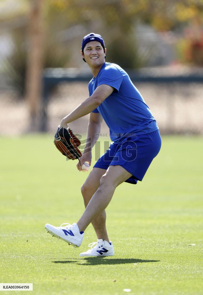 Baseball: Shohei Ohtani of Dodgers