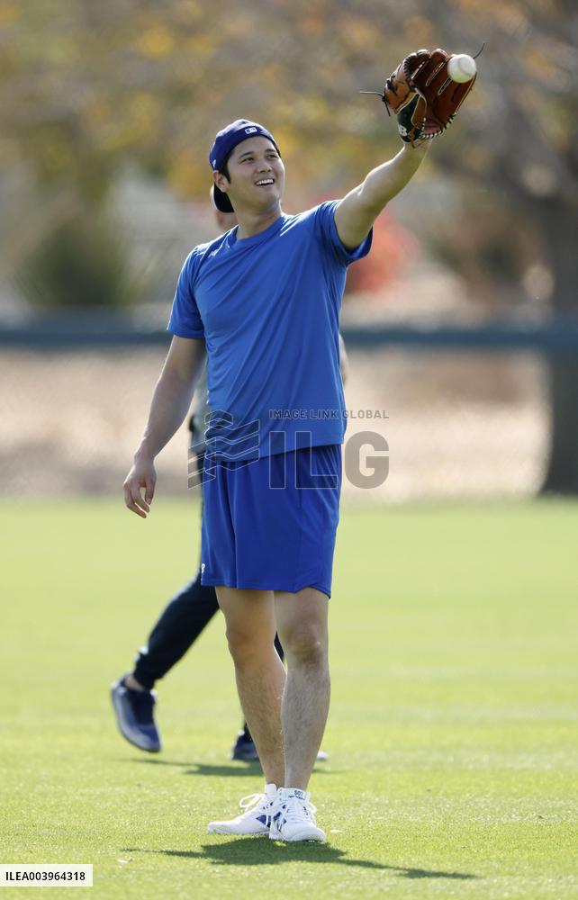 Baseball: Shohei Ohtani of Dodgers