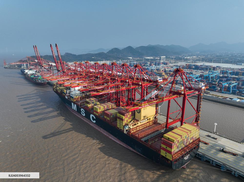 Zhoushan Port Container Trade