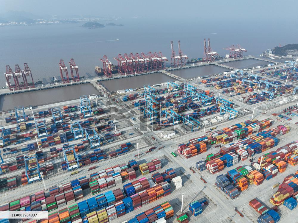Zhoushan Port Container Trade