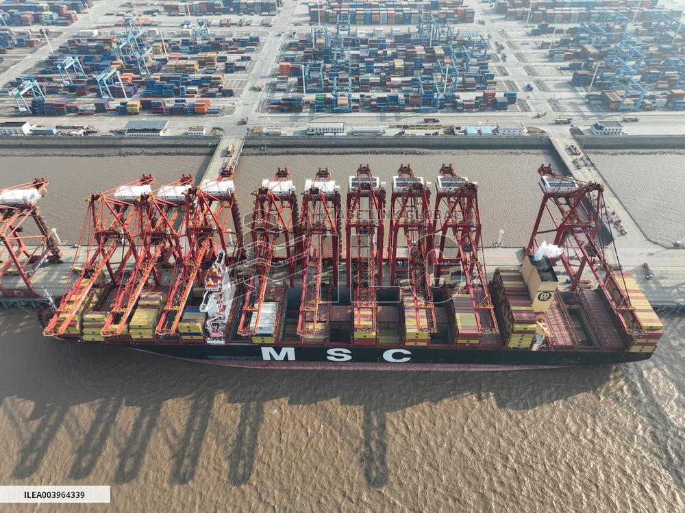 Zhoushan Port Container Trade