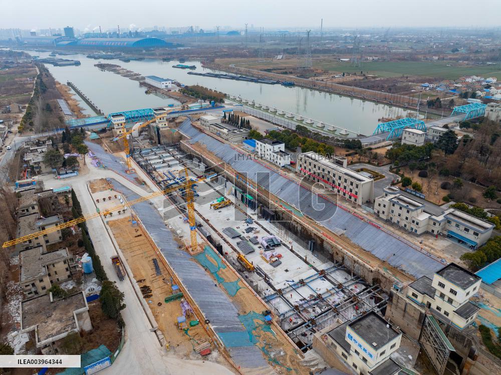 Beijing-Hangzhou Grand Canal Construction in Huai'an