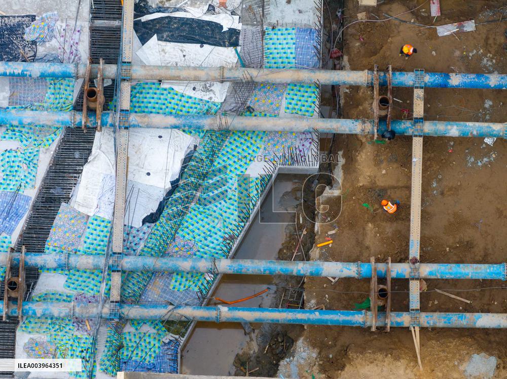 Beijing-Hangzhou Grand Canal Construction in Huai'an