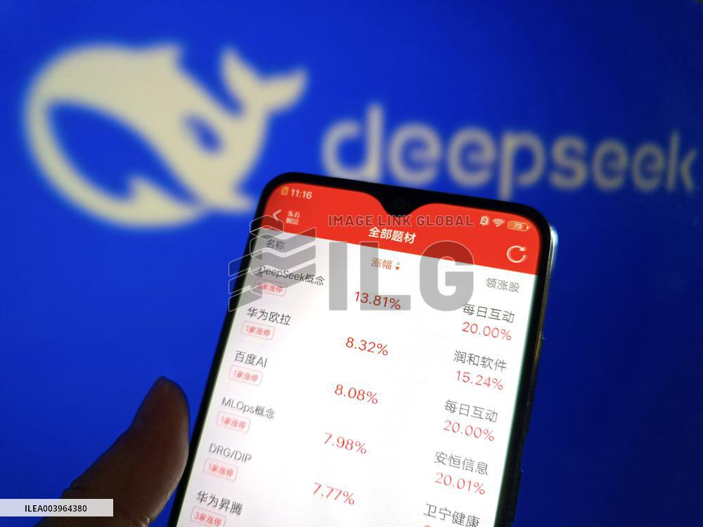 Illustration DeepSeek Stock