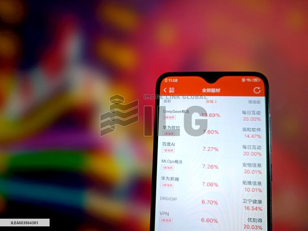 Illustration DeepSeek Stock