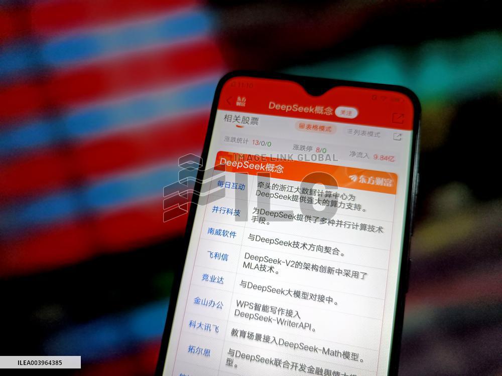 Illustration DeepSeek Stock