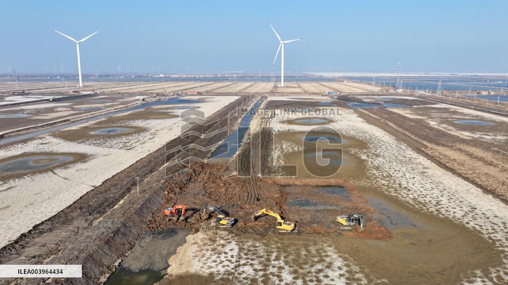 Farm Comprehensive Saline-alkali Land Transformation Construction