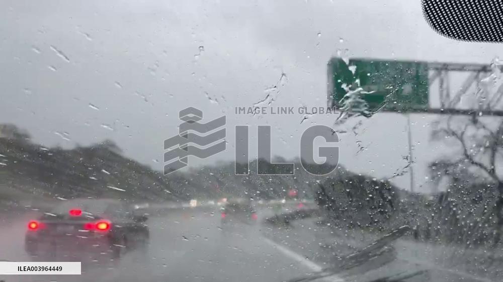 US: Stormy Weather Brings Heavy Rain And Strong Winds To Bay Area