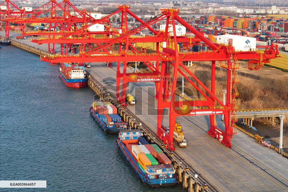 Nanjing Port Container Trade