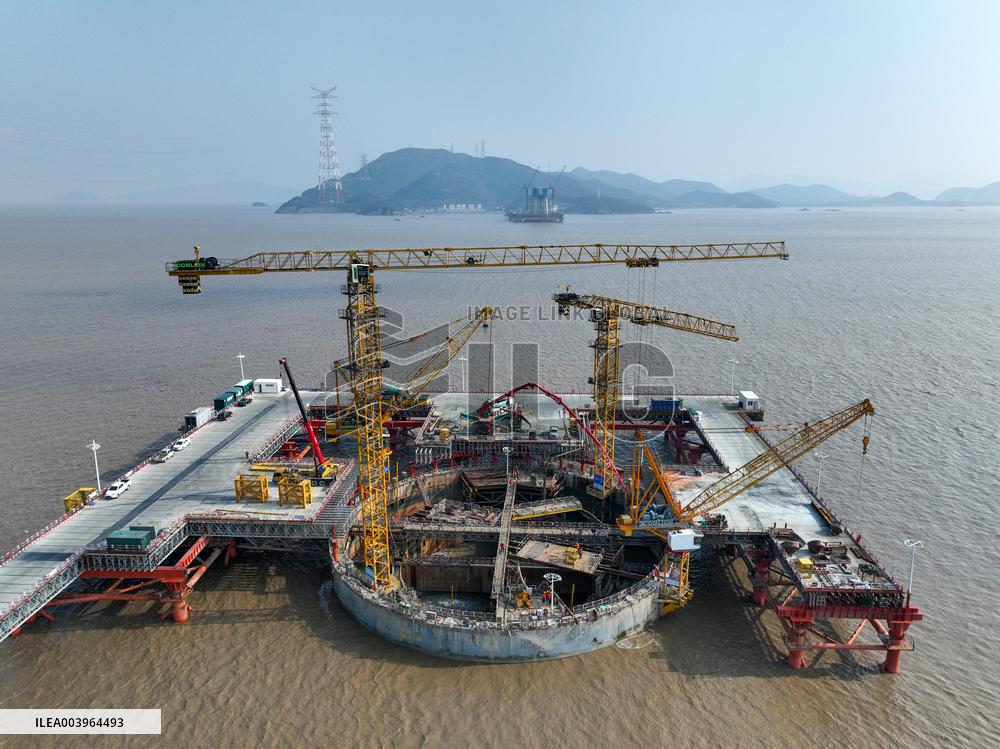 Dual-purpose Highway Railway Bridge Construction in Zhoushan