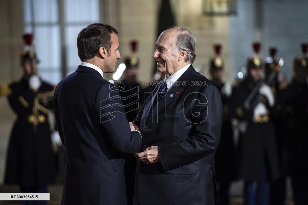 Dinner With The Participants Of The Paris Peace Forum - Paris