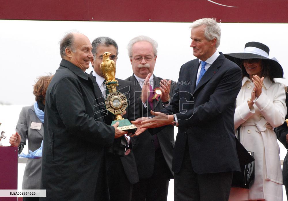 Qatar Arc de Triomphe horse race - Paris