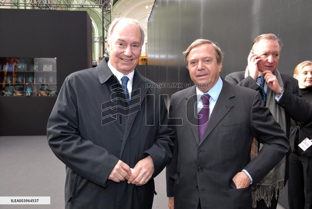 'Sunken Treasures of Egypt' exhibition held at the Grand Palais, Paris