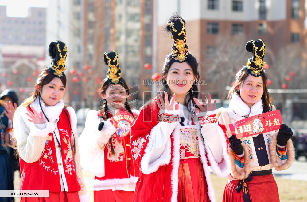 Hanfu Themed Parade in Hohhot