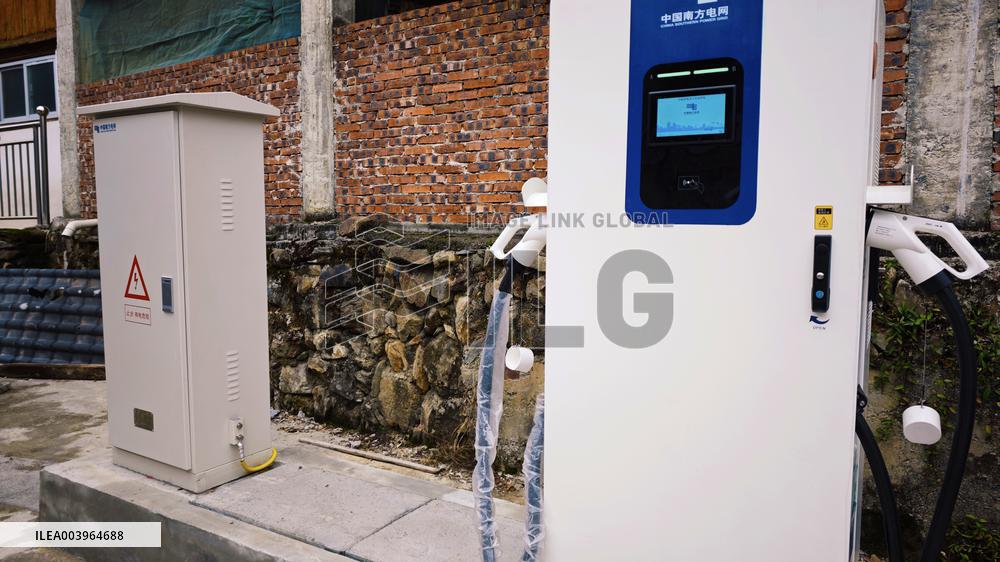China Charging Facilities Increase