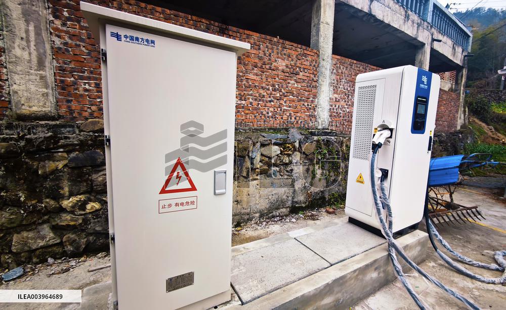 China Charging Facilities Increase