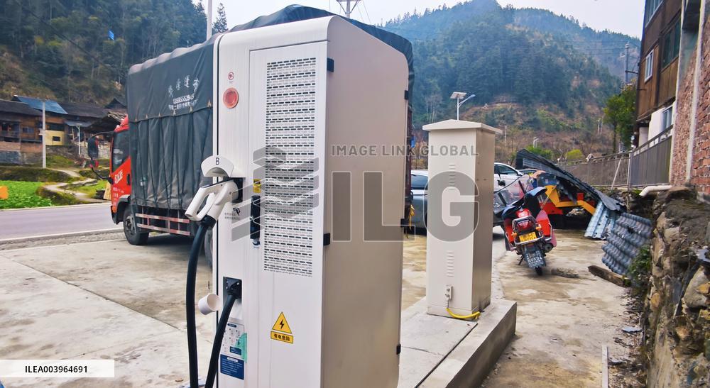 China Charging Facilities Increase