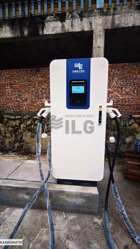 China Charging Facilities Increase