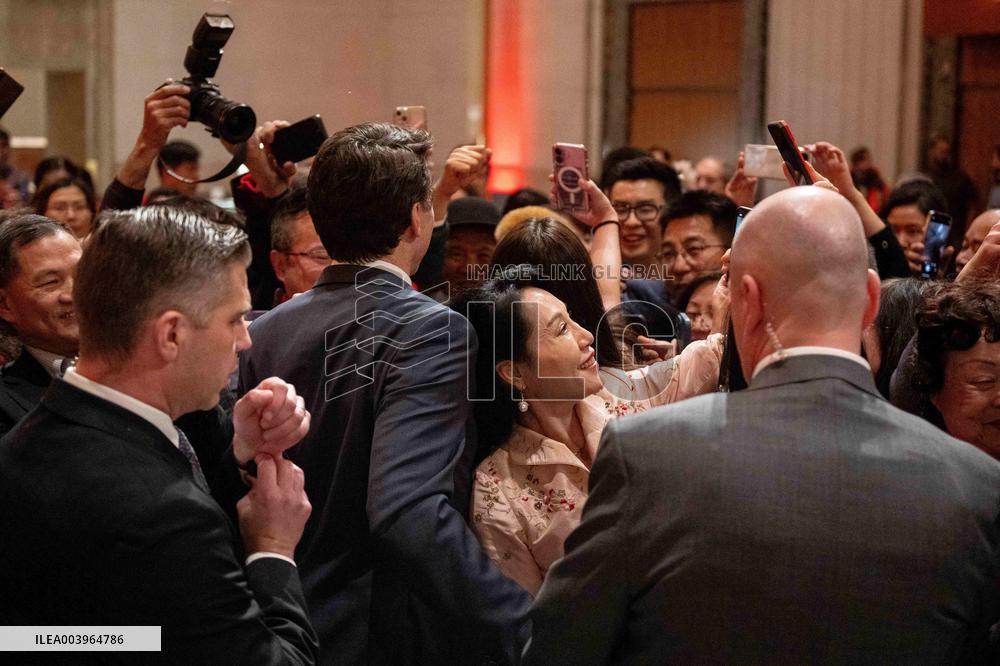 Justin Trudeau Celebrates Lunar New Year in Ottawa