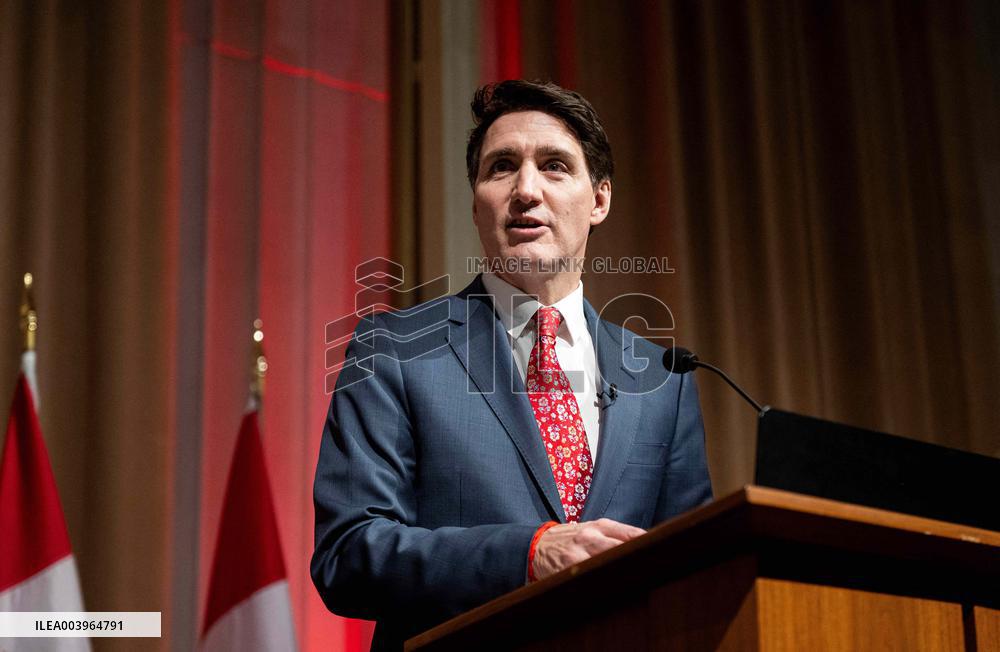 Justin Trudeau Celebrates Lunar New Year in Ottawa