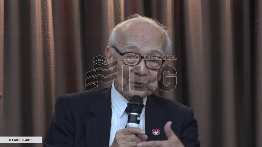 A-bomb survivor group co-chair Tanaka