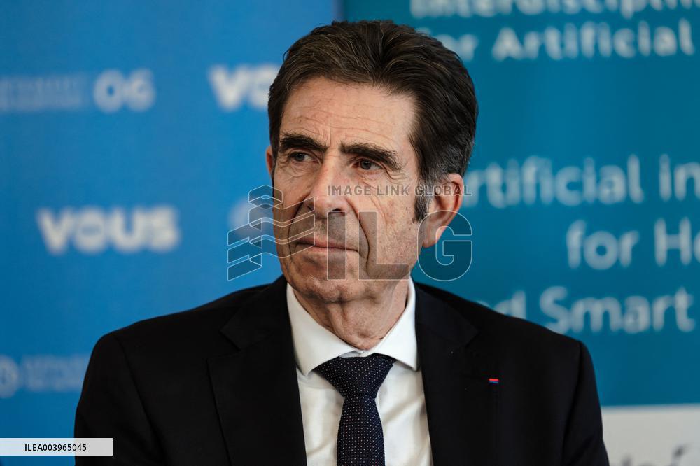 Charles Ange Ginesy Visits INRIA cluster - Valbonne