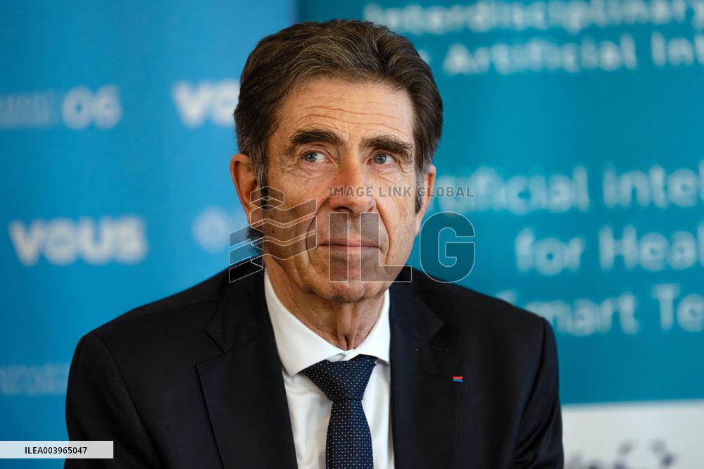 Charles Ange Ginesy Visits INRIA cluster - Valbonne