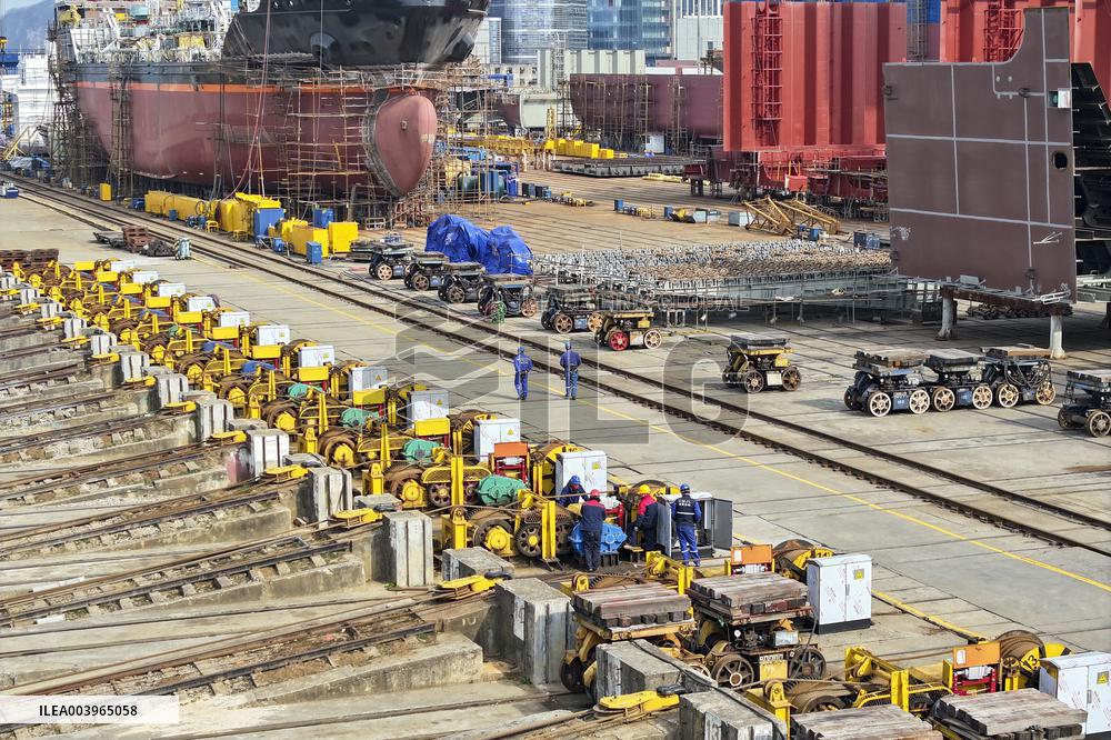 Ship Enterprise Production in Nanjing