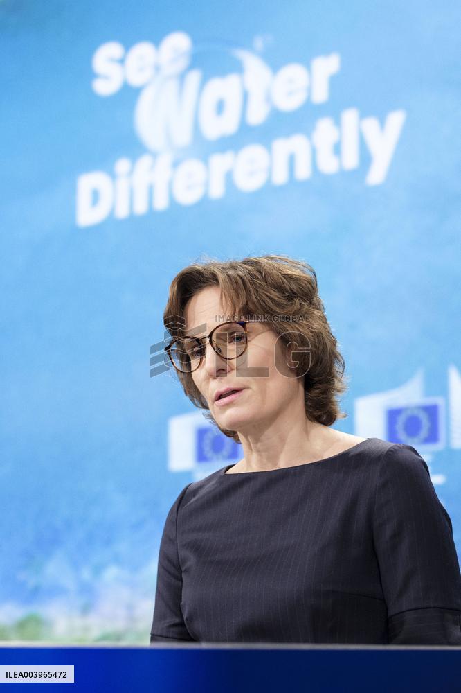 Jessika Roswall Press Conference - Brussels