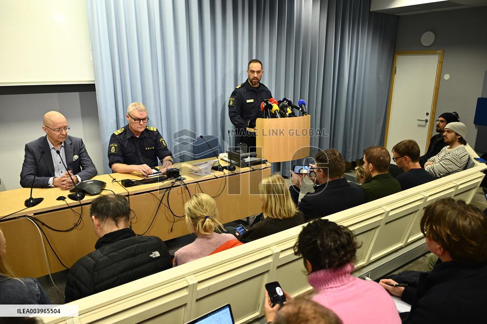 SWEDEN SCHOOL SHOOTING OREBRO