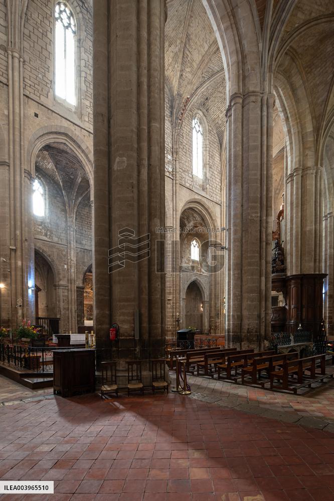 Basilique Saint-Maximin-Emile Illustration