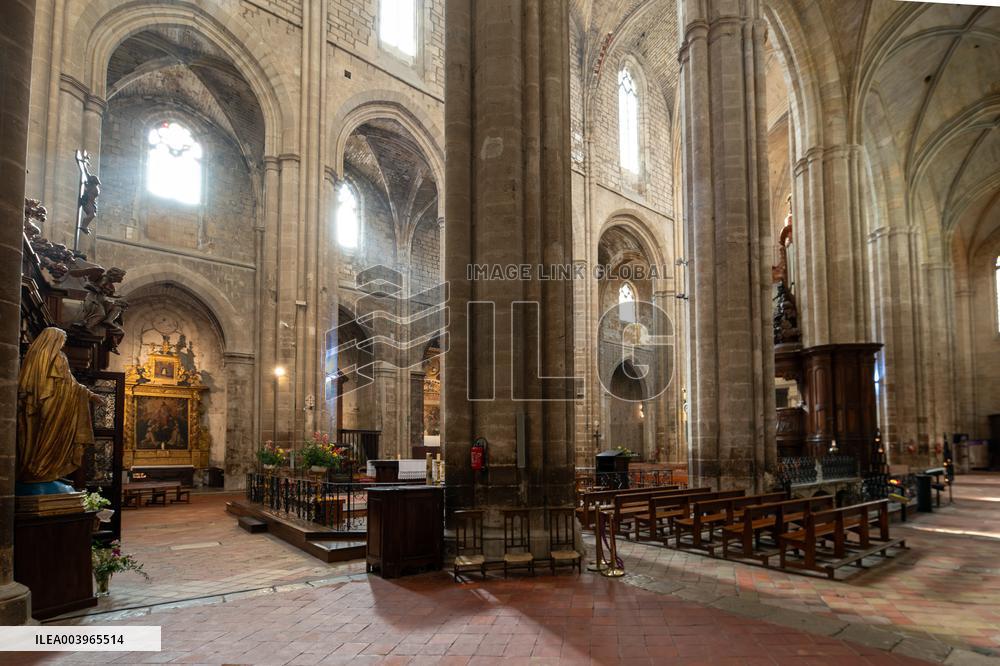 Basilique Saint-Maximin-Emile Illustration