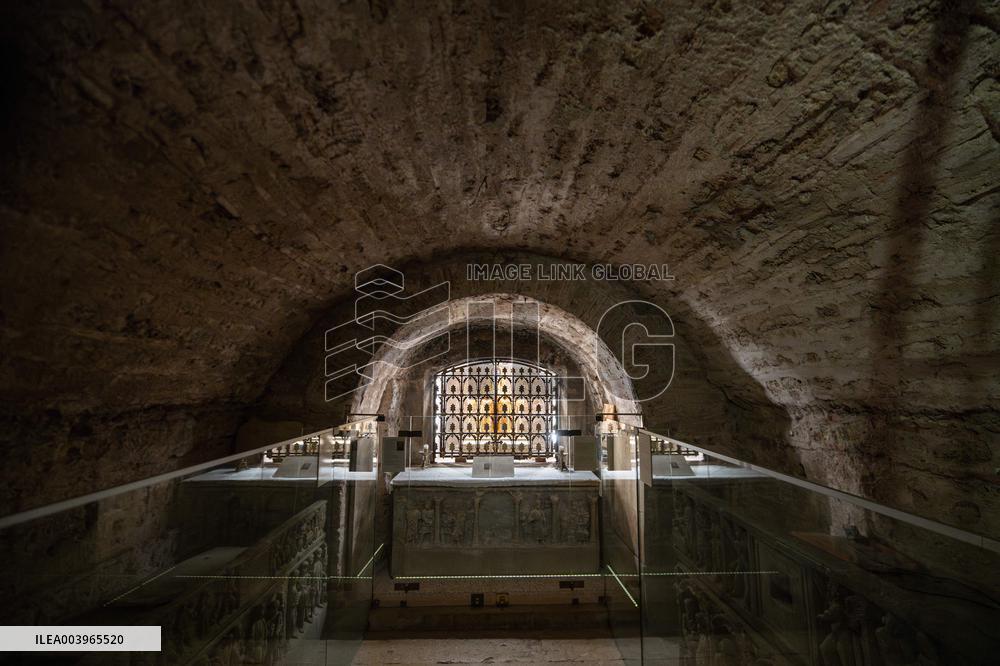 Basilique Saint-Maximin-Emile Illustration