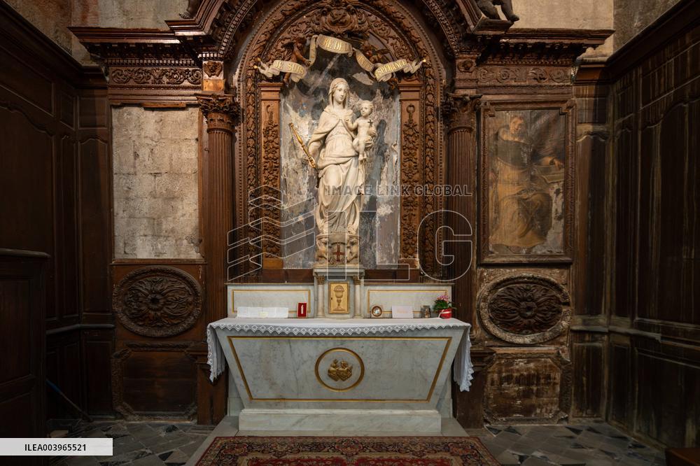 Basilique Saint-Maximin-Emile Illustration