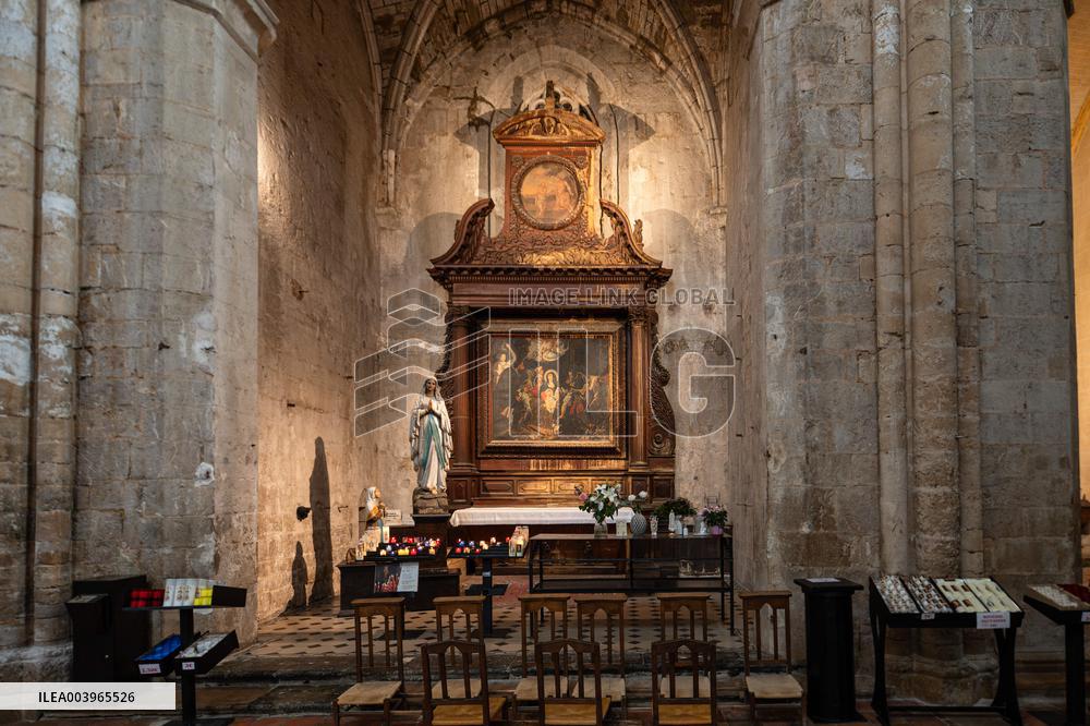 Basilique Saint-Maximin-Emile Illustration