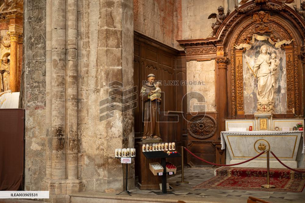 Basilique Saint-Maximin-Emile Illustration