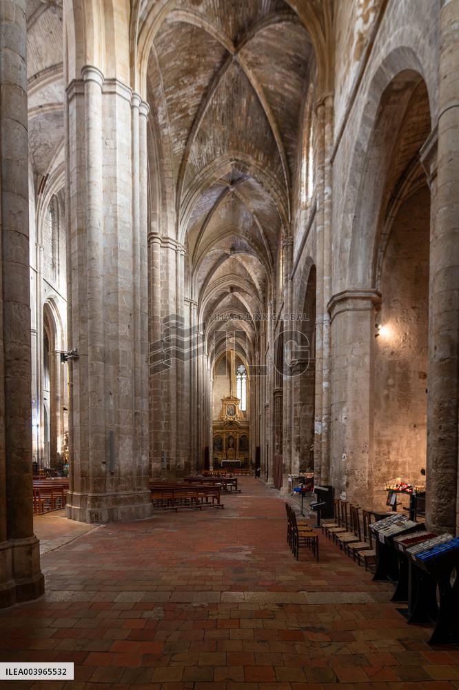 Basilique Saint-Maximin-Emile Illustration