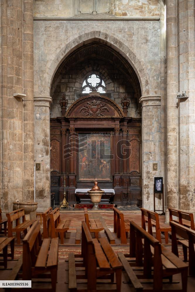 Basilique Saint-Maximin-Emile Illustration