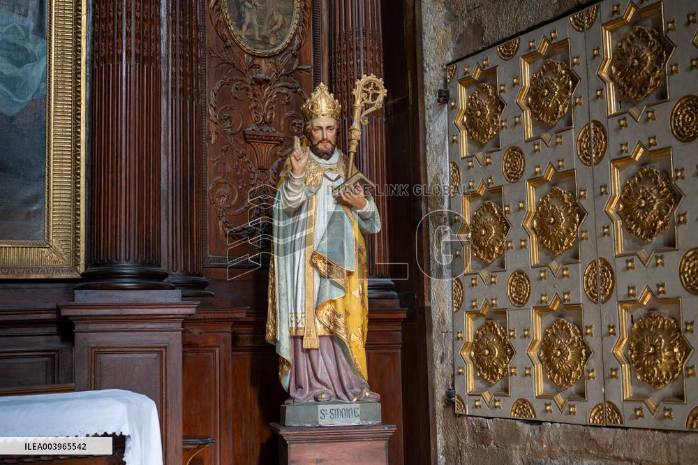 Basilique Saint-Maximin-Emile Illustration