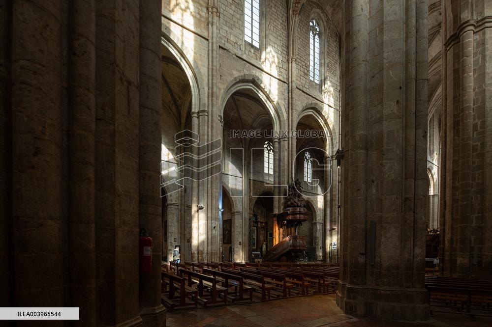 Basilique Saint-Maximin-Emile Illustration