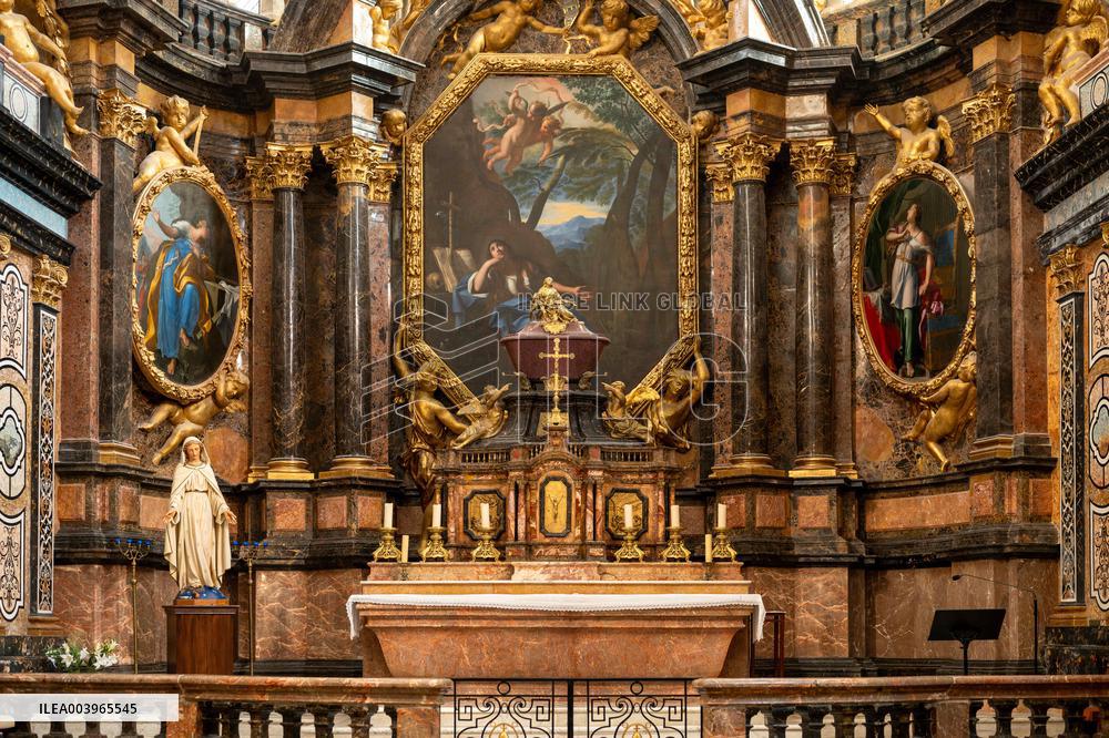 Basilique Saint-Maximin-Emile Illustration