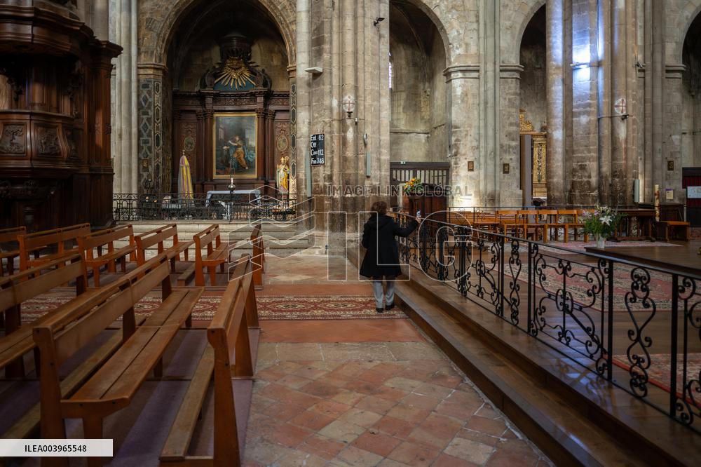 Basilique Saint-Maximin-Emile Illustration