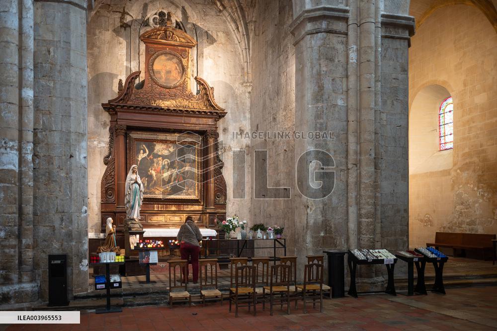 Basilique Saint-Maximin-Emile Illustration