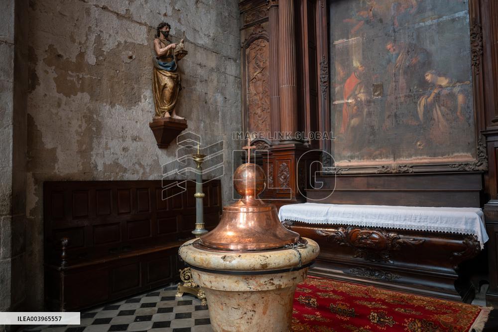 Basilique Saint-Maximin-Emile Illustration