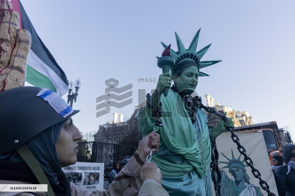 Pro-Palestinian Protest - Washington
