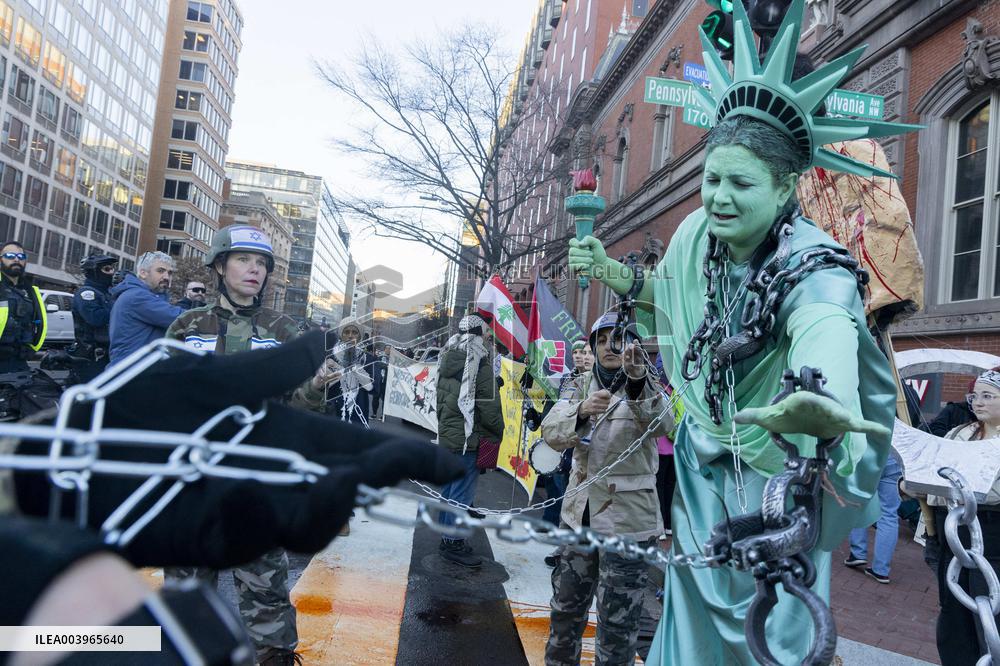 Pro-Palestinian Protest - Washington